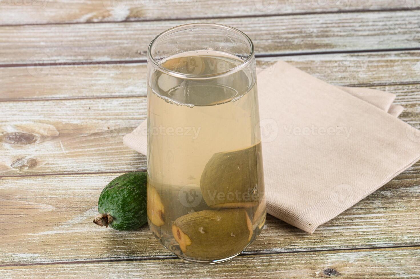 Avocado and lemon juice photo