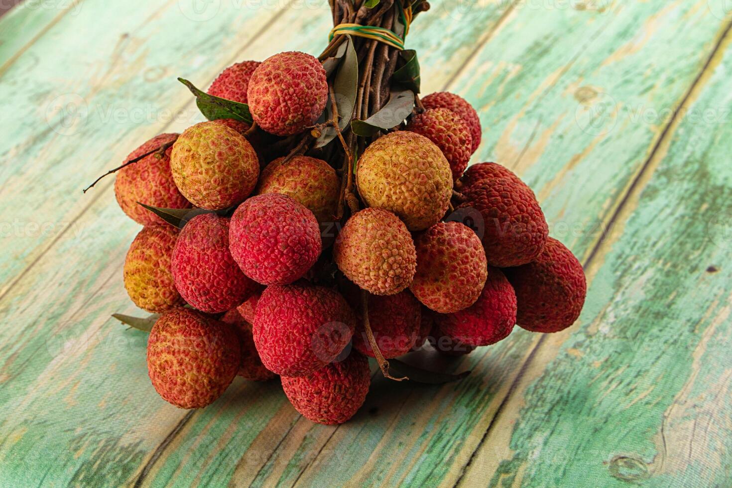 A bunch of litchis photo