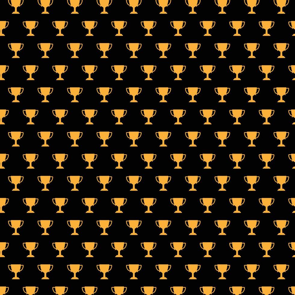 Golden parttern black background vector