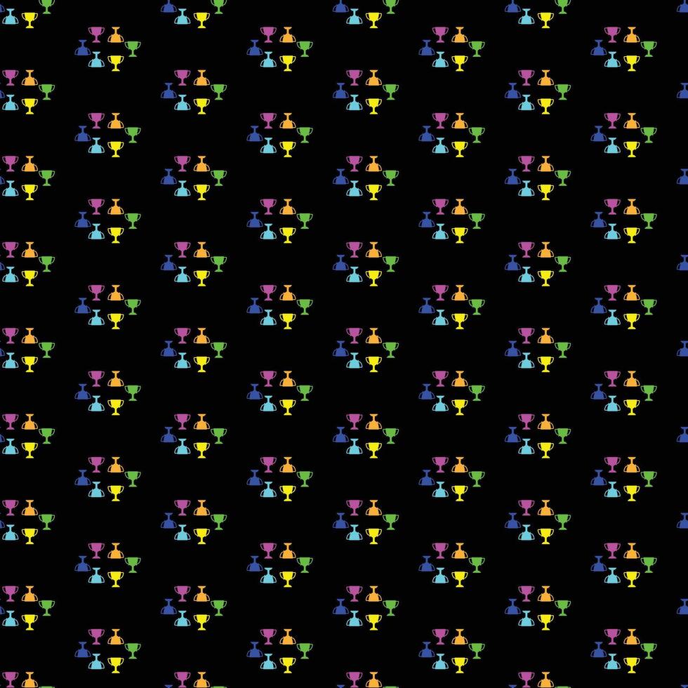 rich black background. Ideal for holiday-themed vector