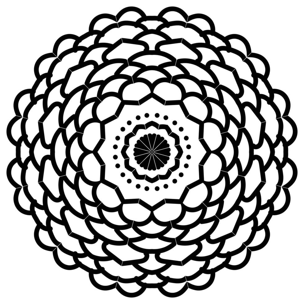 Mandala Wallpaper Eye catching luxury background for decor or branding vector