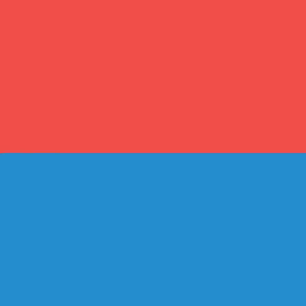 The flag of the Canton of Ticino in Switzerland vector