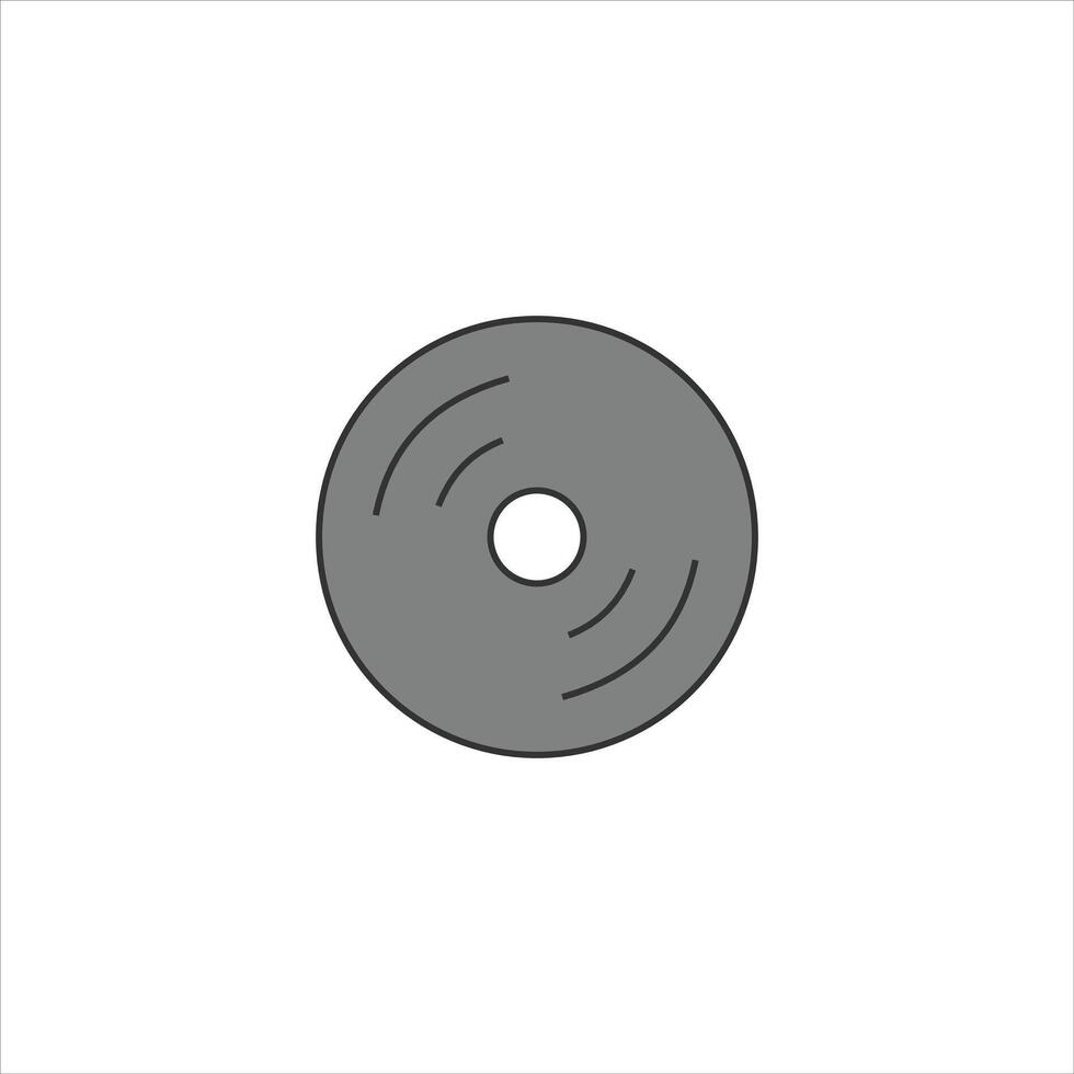 Computer DVD icon is suitable for your computer themed design vector