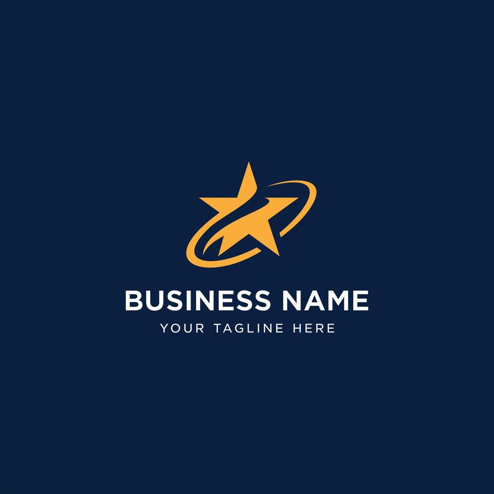 abstract galaxy star logo icon vector