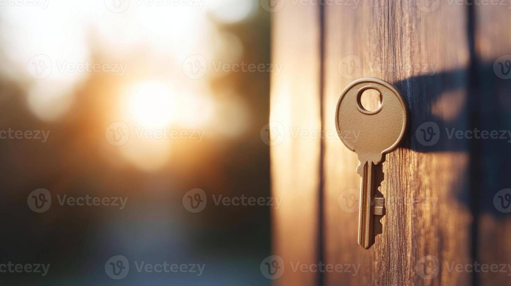Key in Door - Sunrise - Home photo