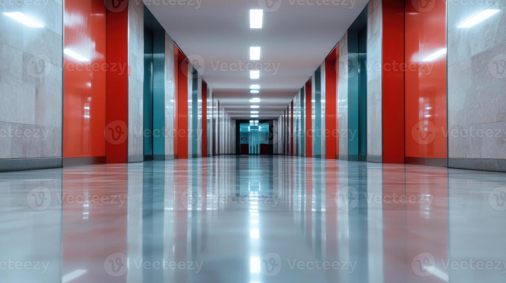 Modern Corridor Perspective photo