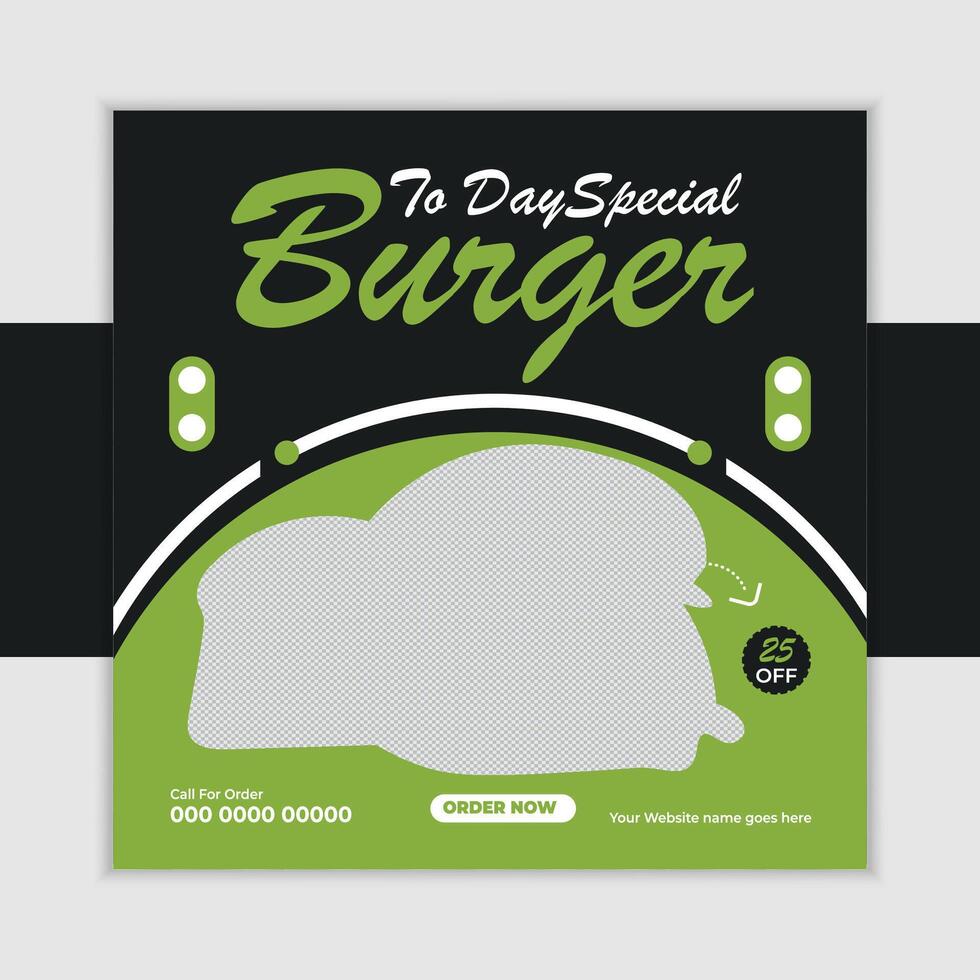 Delicious Todays Special Burger Deal 25 Off Juicy Burger, Order Now Online - Professional digital artwork with vibrant colors and detailed composition vector
