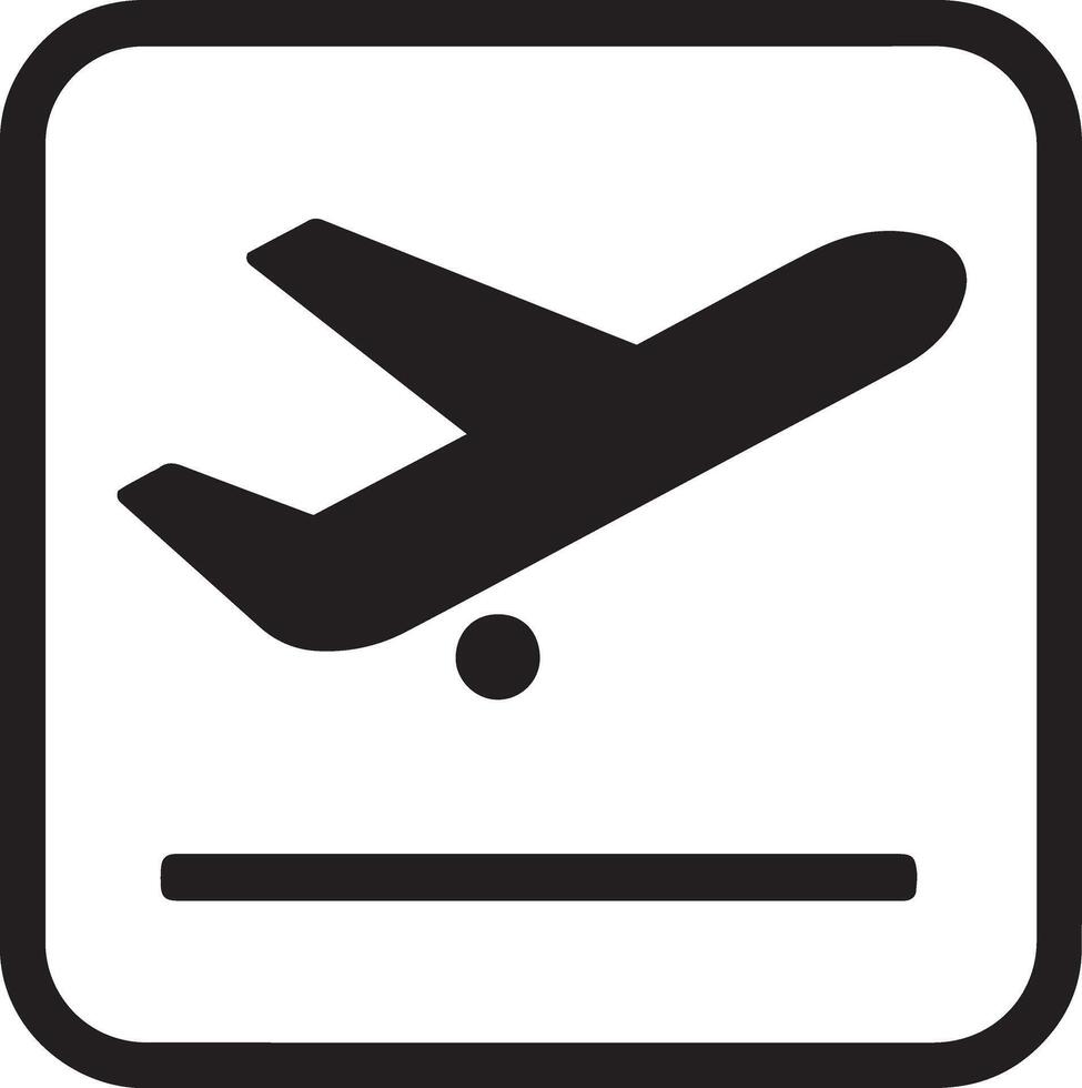 Departure scene abstract illustration vector