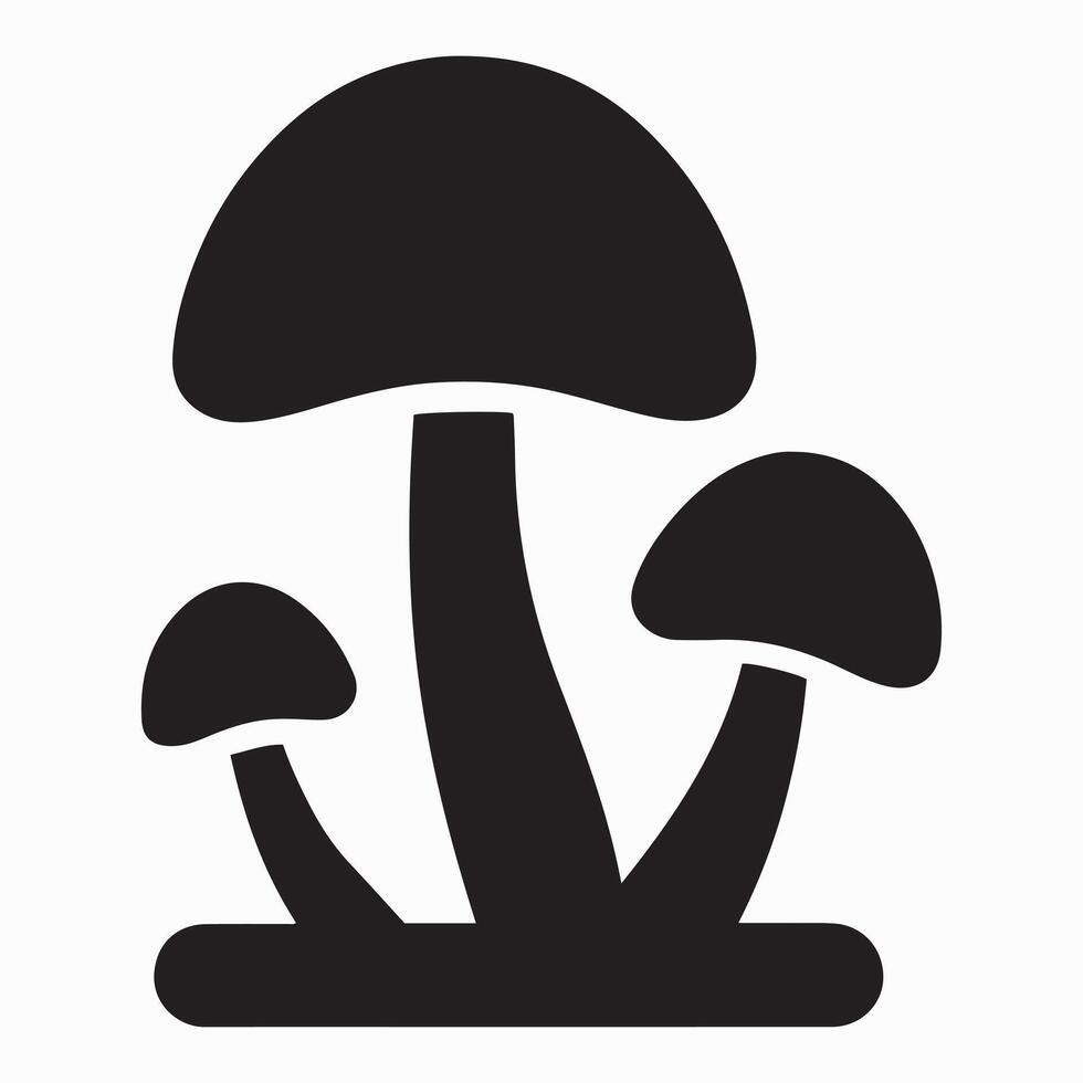 Detailed illustration of a fungus specimen for scientific or educational use vector