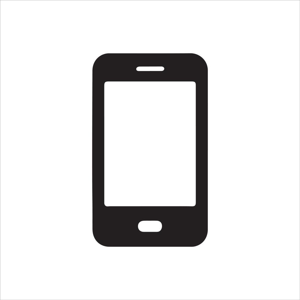 Detailed smartphone design for mobile app or website vector