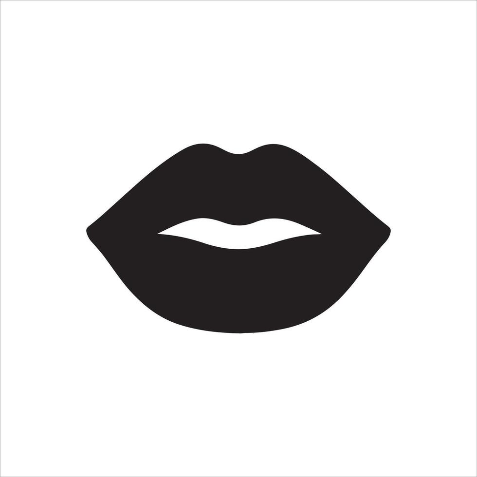 High resolution lip print design for graphic design projects vector
