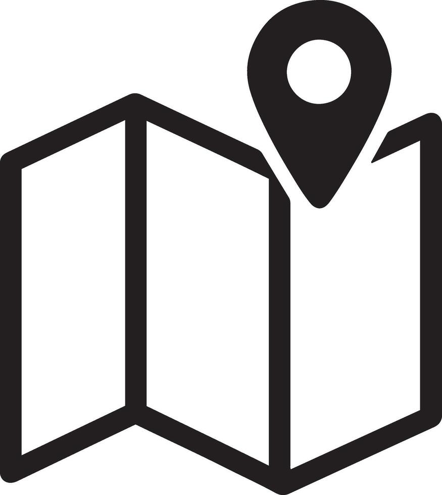 Detailed regional map with city labels and geographic features vector
