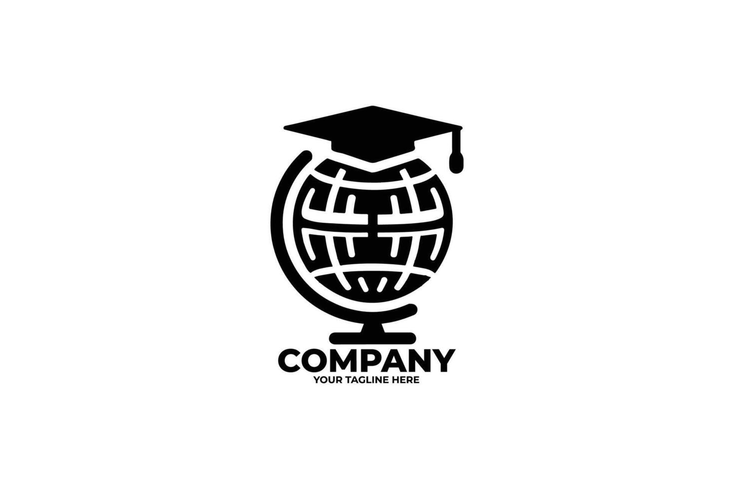 Education Globe Logo Icon vector