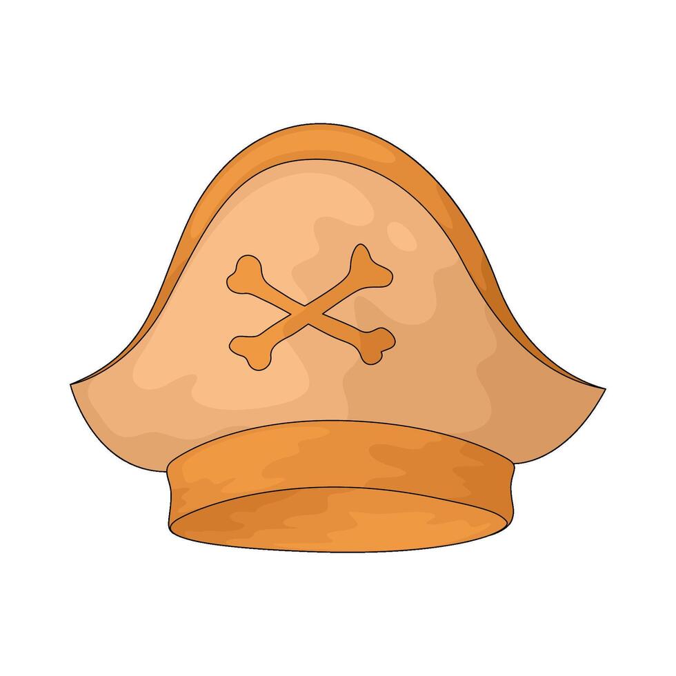 Illustration of Pirate Hat vector