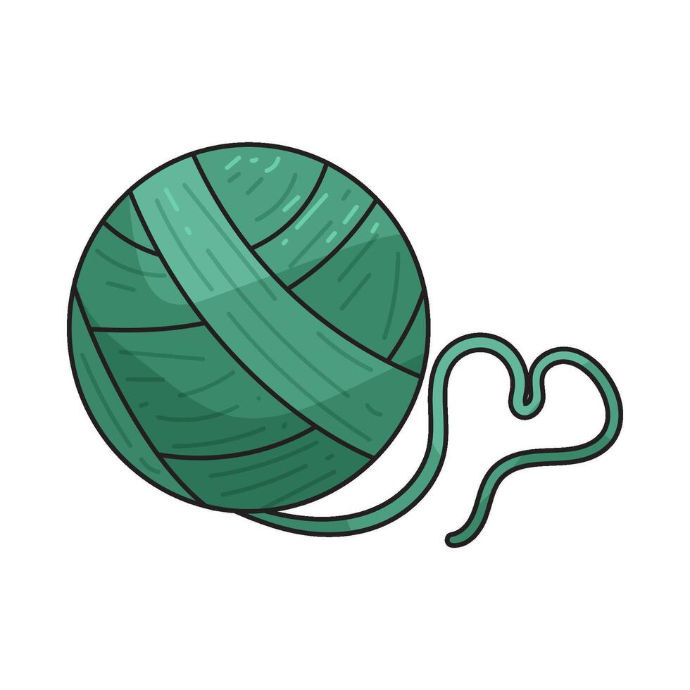 Illustration of Yarn Ball vector