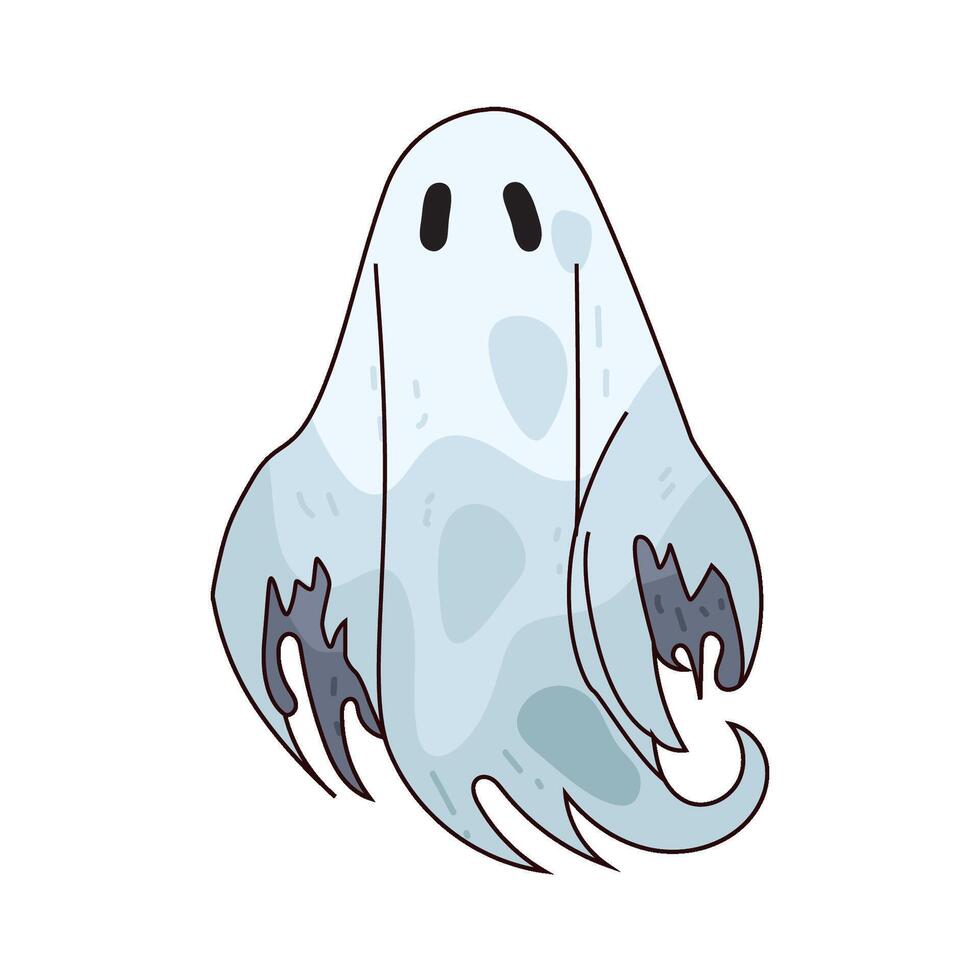Illustration of a Haunted Fog vector