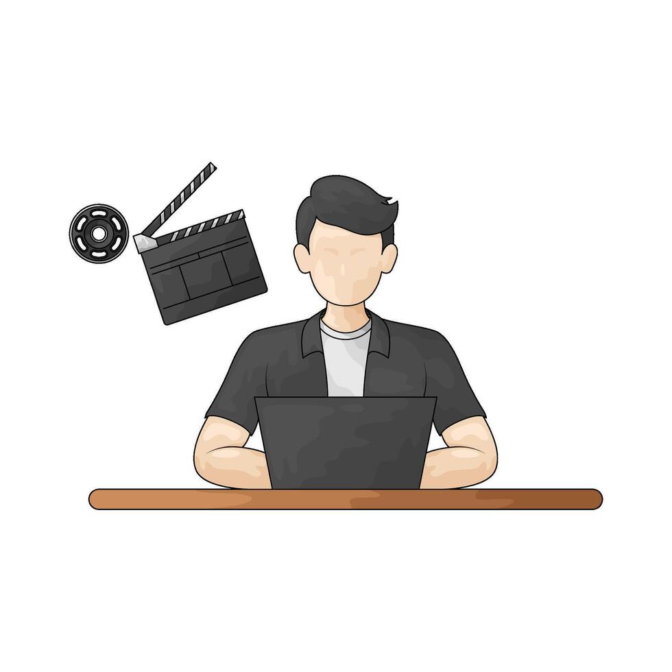 Illustration of Art Director vector