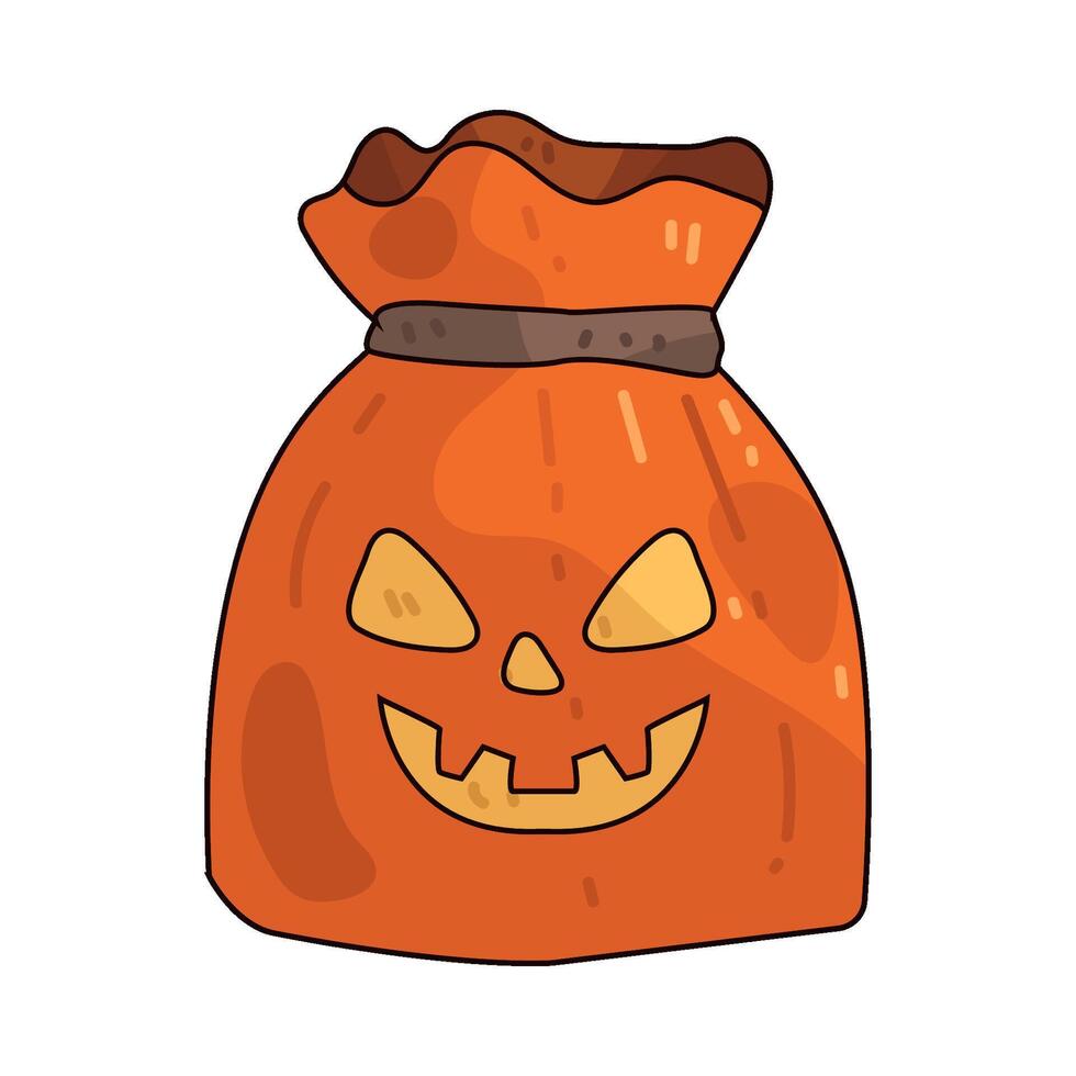 Illustration of a Candy Bag vector