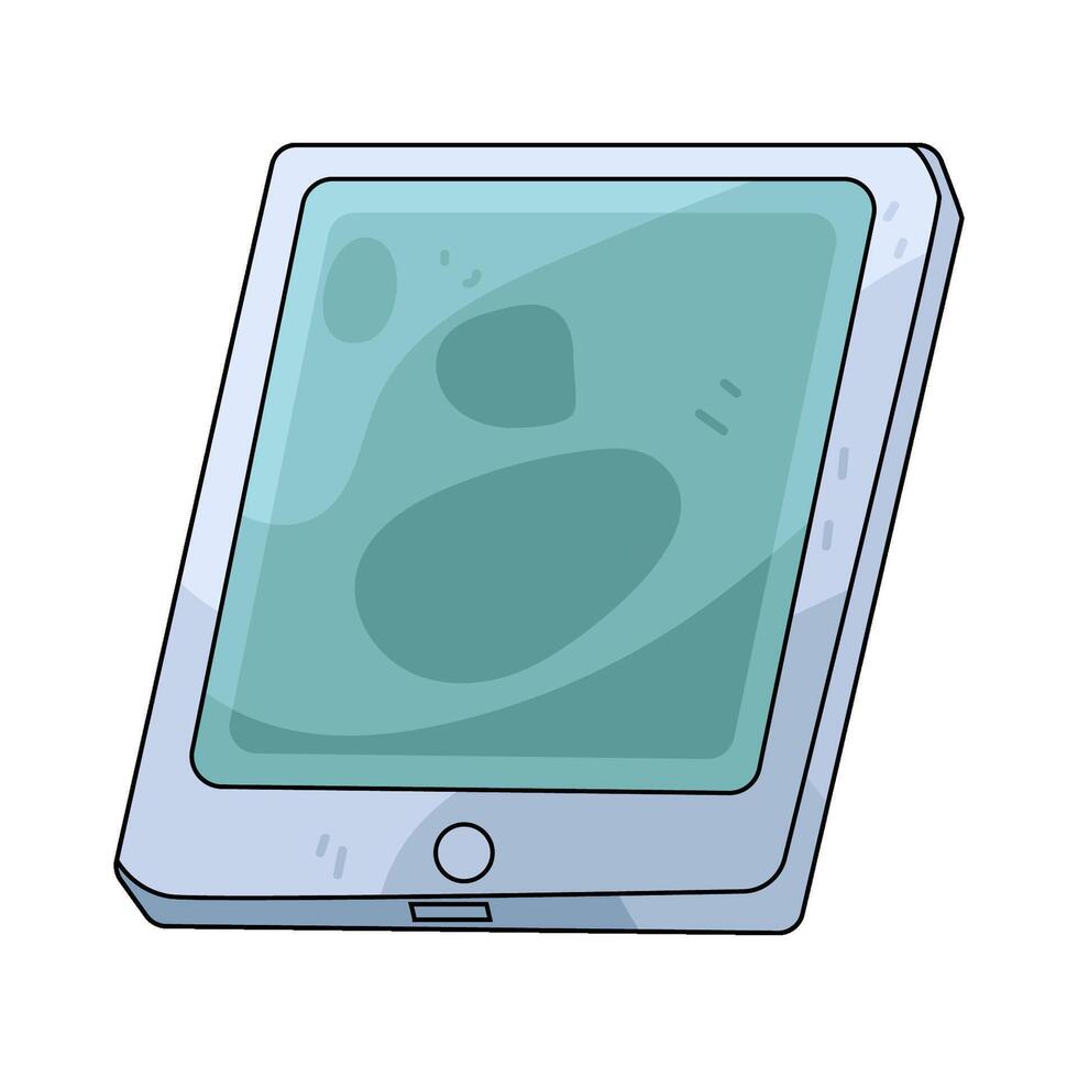 Illustration of School Tablet vector