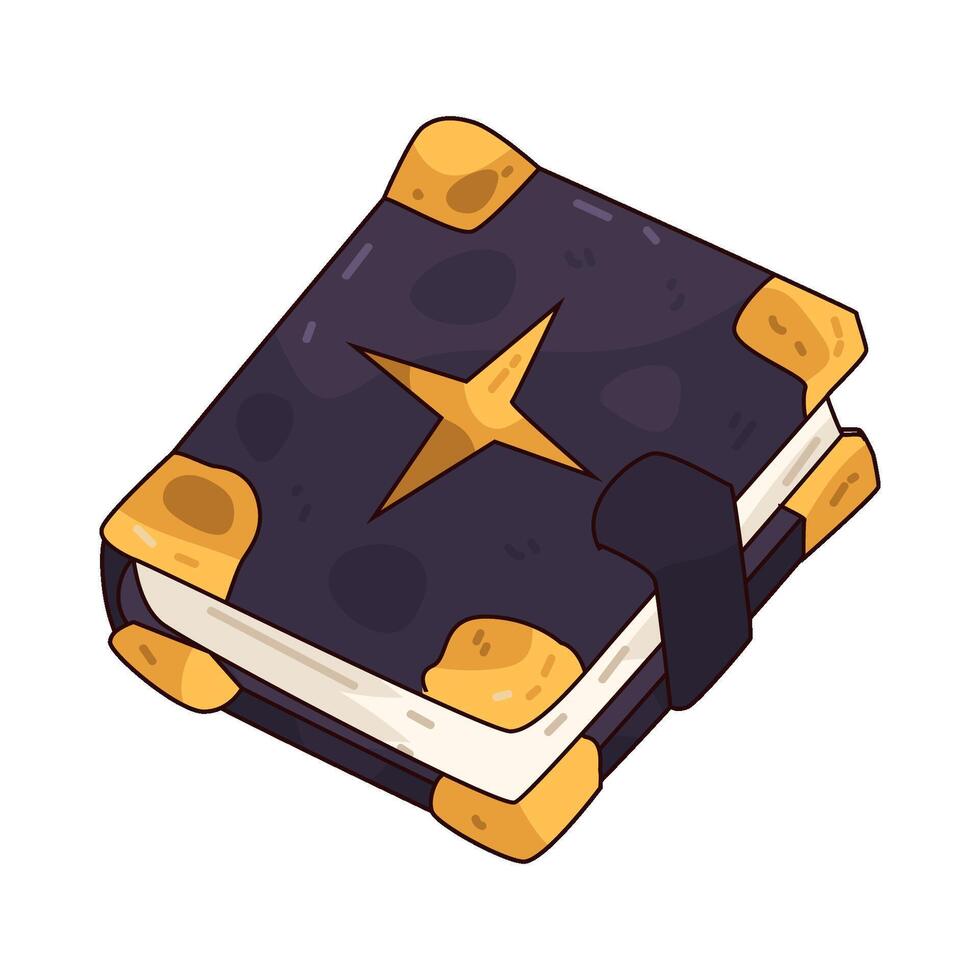 Illustration of Spell Book vector