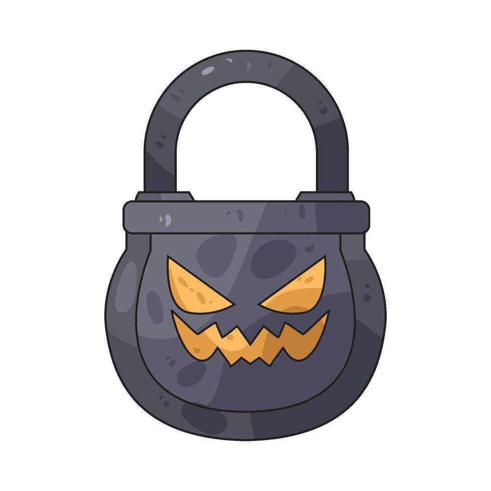 Illustration of Candy Bucket vector