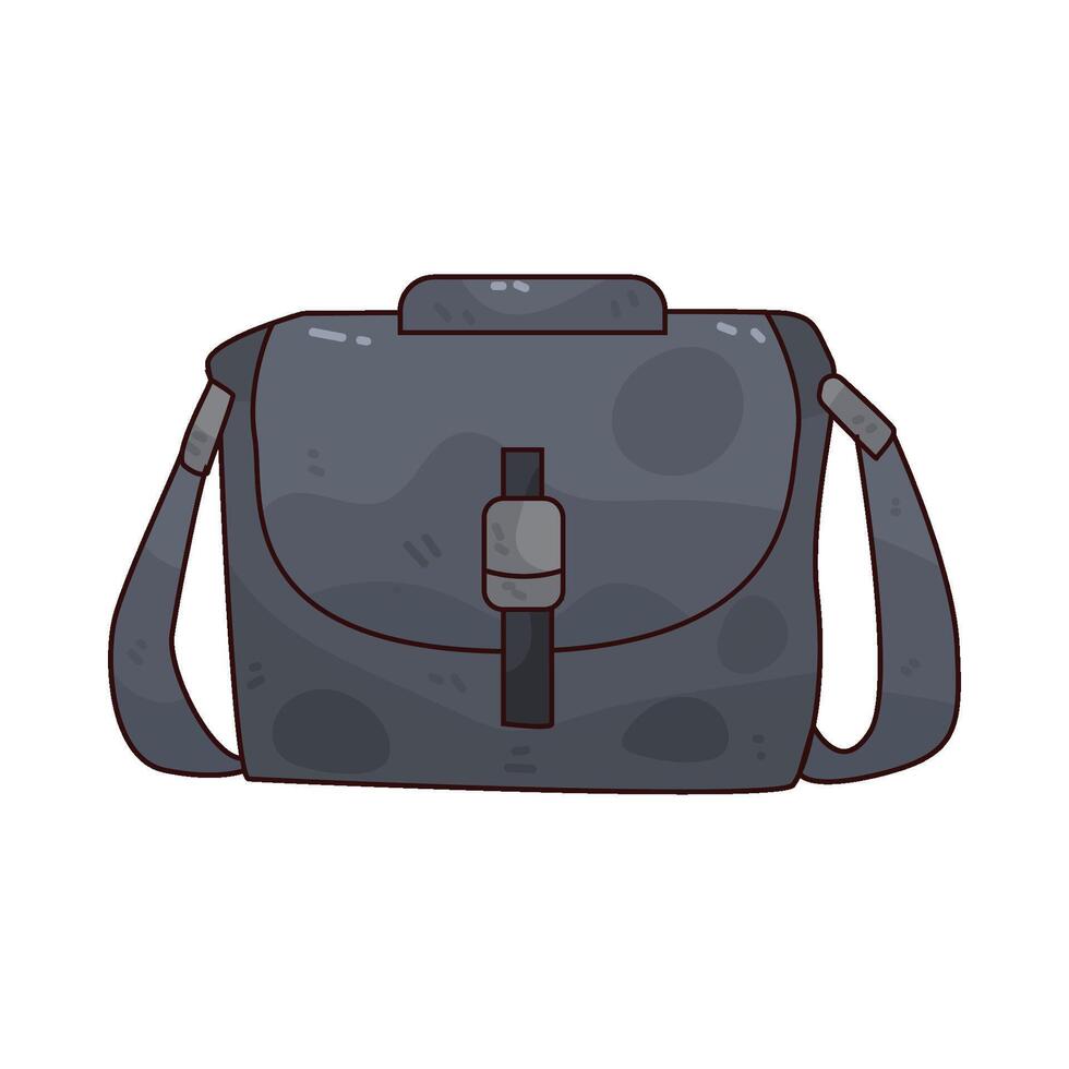 Illustration of a Camera Bag vector