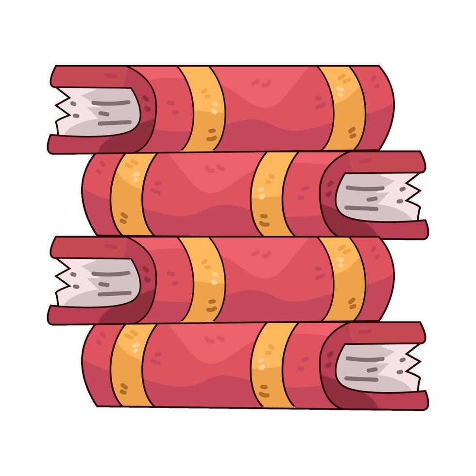 Stack of Book vector