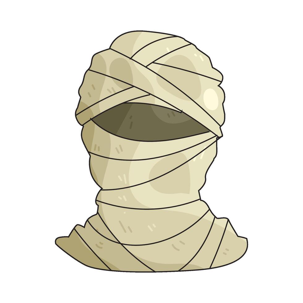 Illustration of Mummy vector