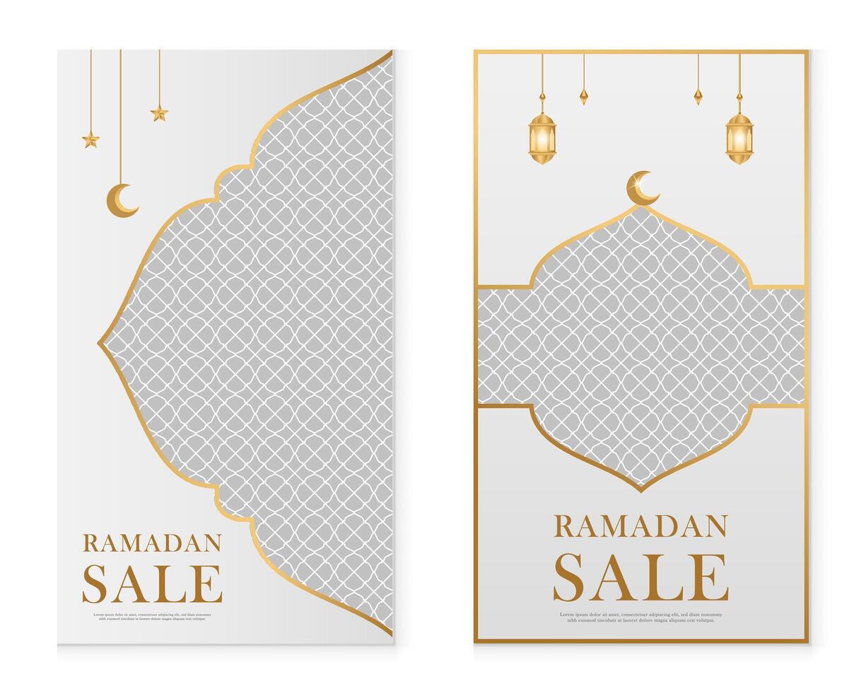 ramadan background banner vector