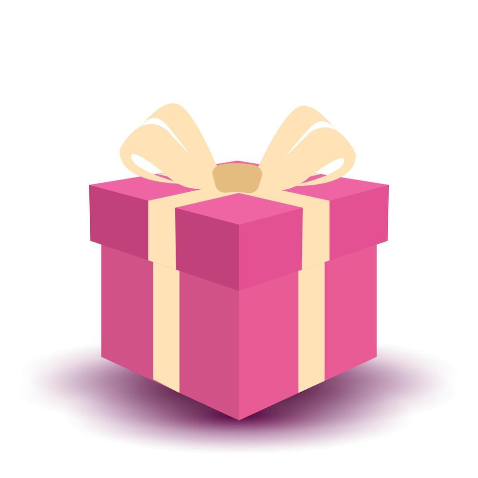 gift box image object vector