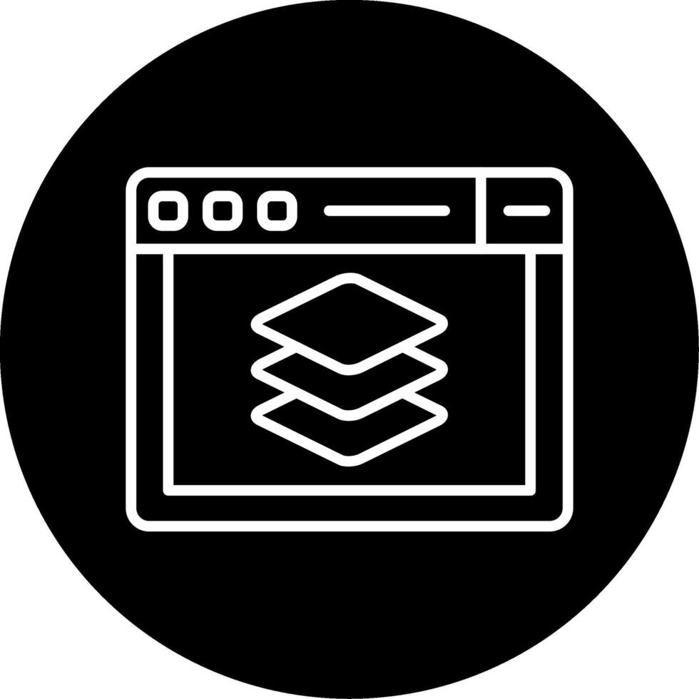 Full Stack Dev Toolbox Line Circle Inverted vector