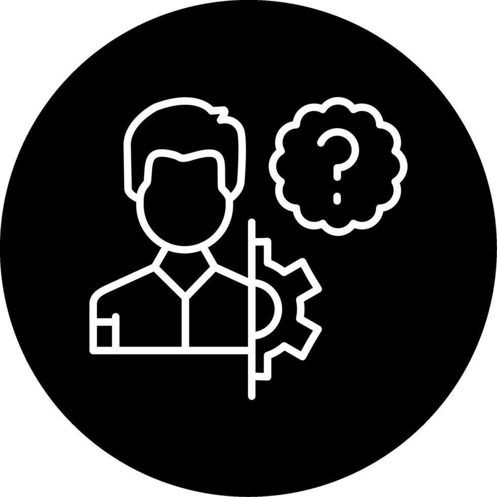 Internal Workflow Difficulties Record Line Circle Inverted vector