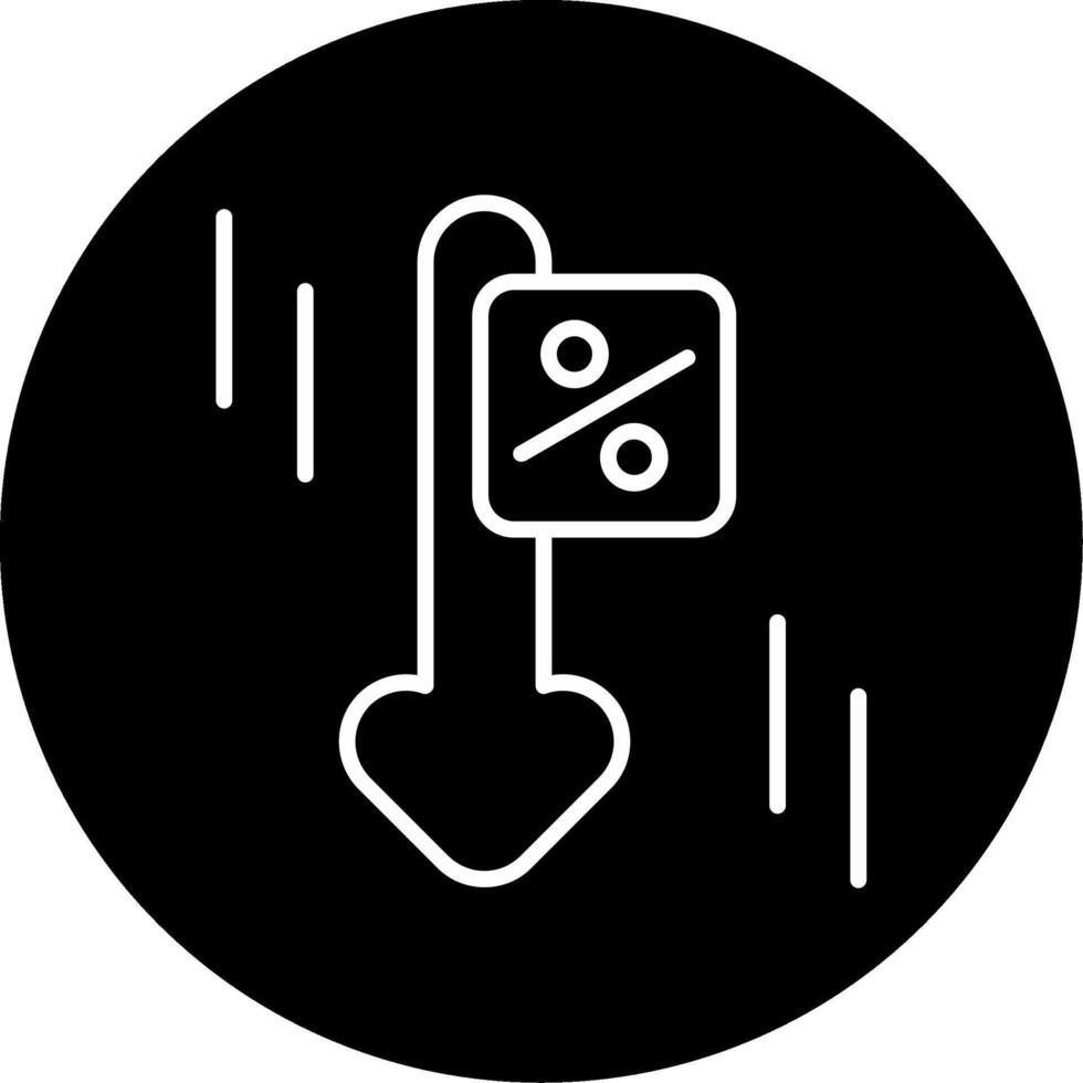 Interest Only Loan Agreement Line Circle Inverted vector