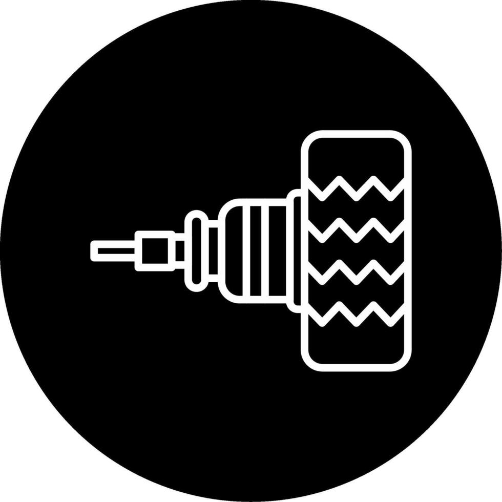 Flexible CV Joint Line Circle Inverted vector
