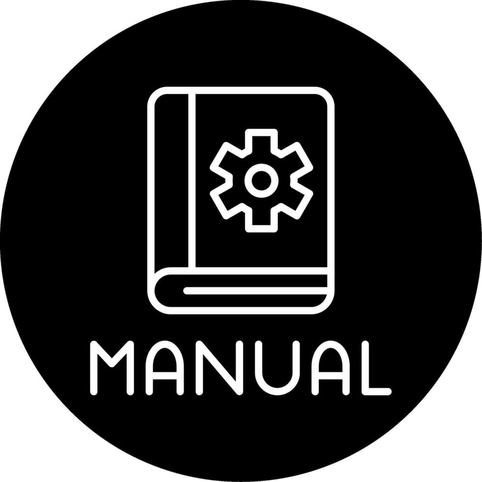 Instruction Manual Reference Line Circle Inverted vector