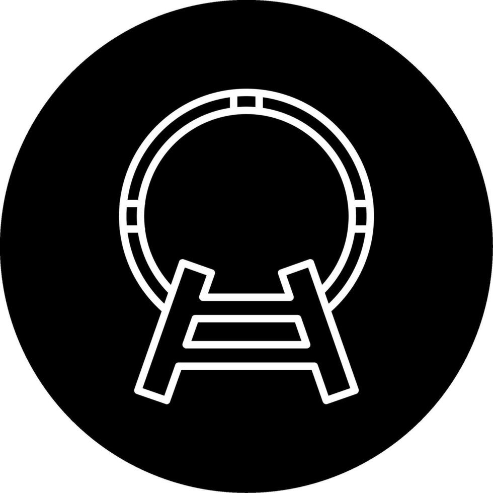 Overhead Subway Lighting Fixtures Line Circle Inverted vector