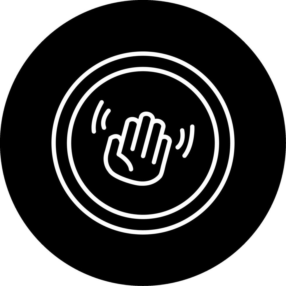 Welcome to City or State Sign Line Circle Inverted vector
