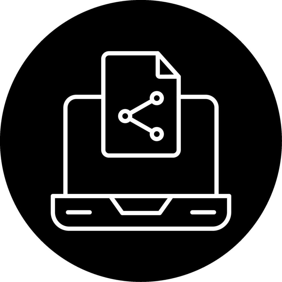 React Context API Icon Line Circle Inverted vector