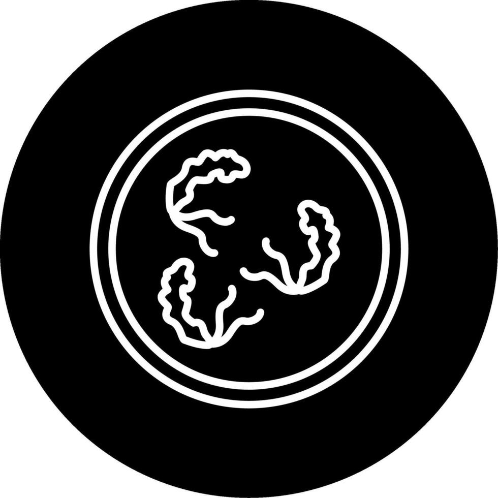 Mobiluncus curtisii Vaginal Flora Microbe Line Circle Inverted vector