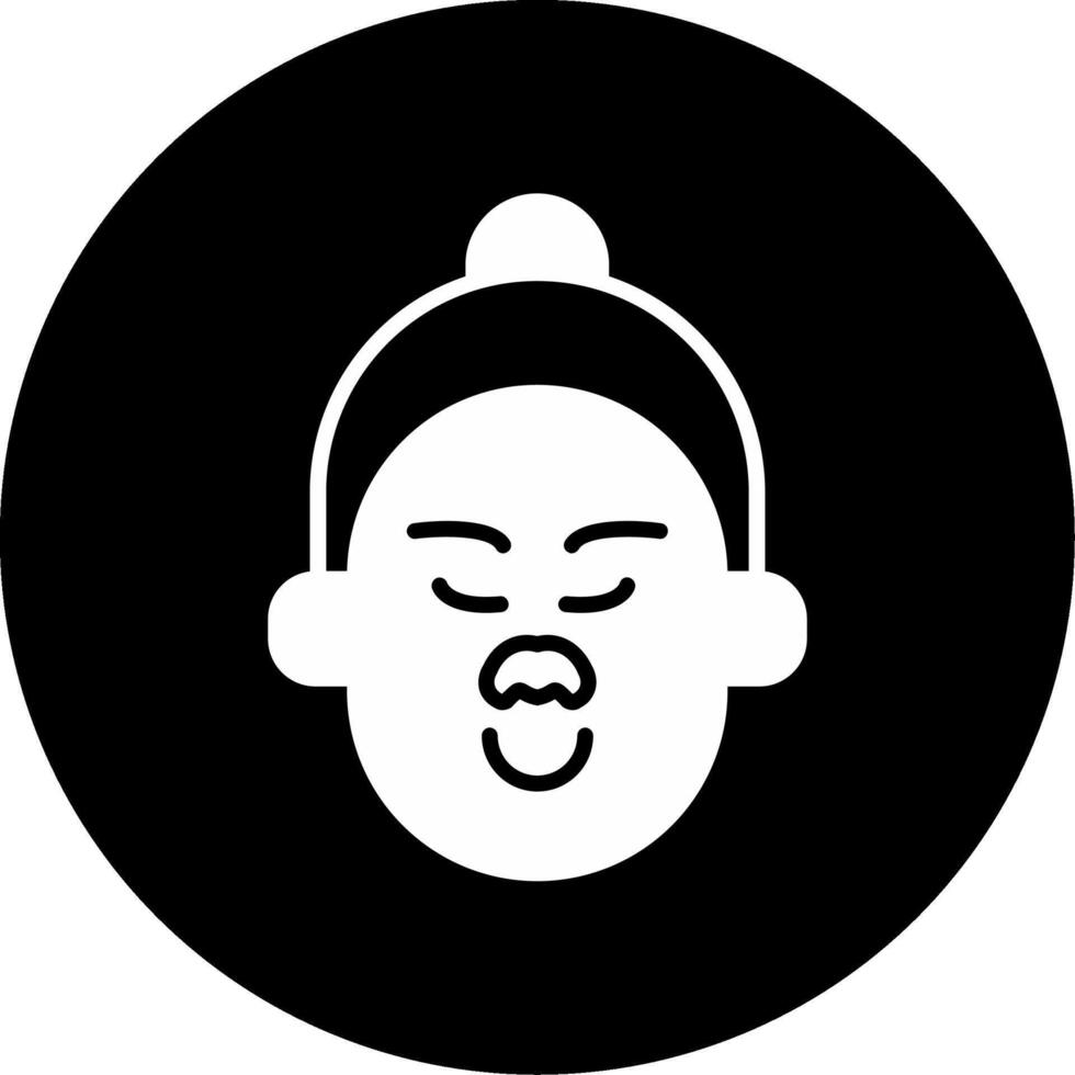 Dual Tip Blackhead Extractor Glyph Circle Inverted vector