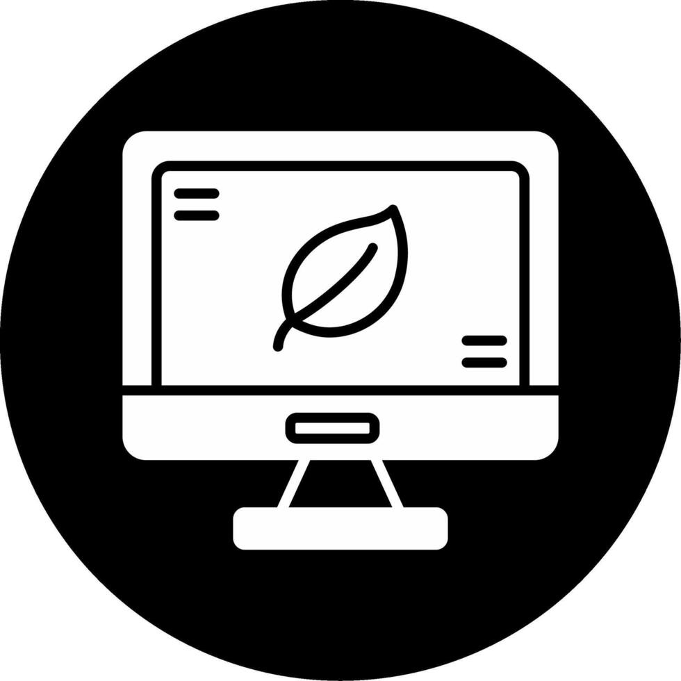 mongodb documento base de datos glifo circulo invertido vector