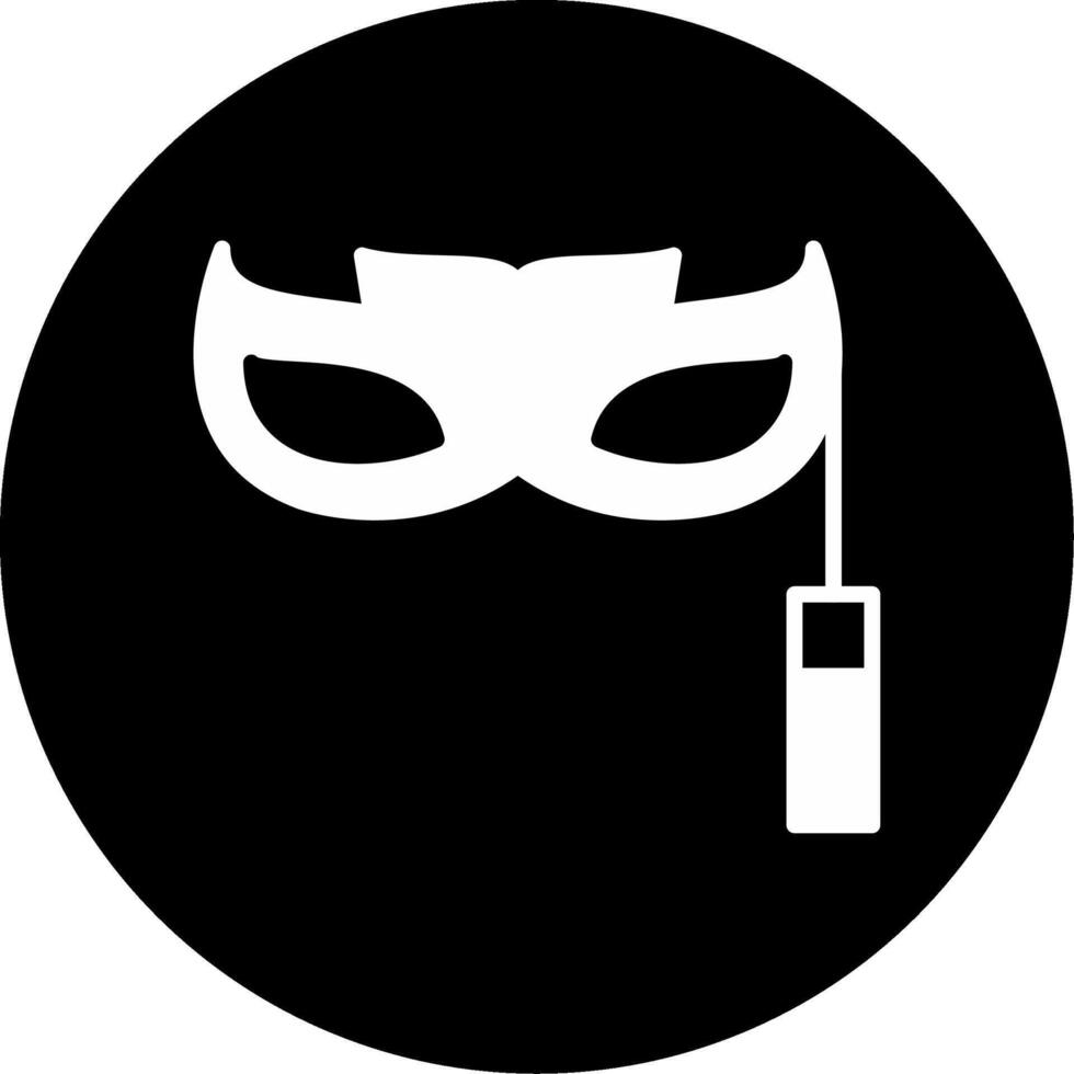 Firming Neck Repair Cream Glyph Circle Inverted vector