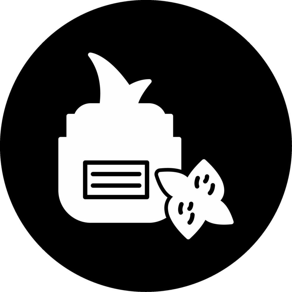 Lightweight Dry Body Oil Glyph Circle Inverted vector