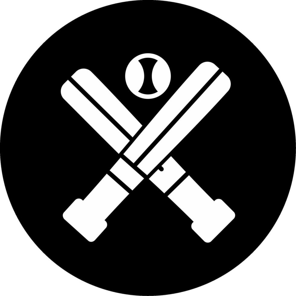 Leather Baseball Glyph Circle Inverted vector