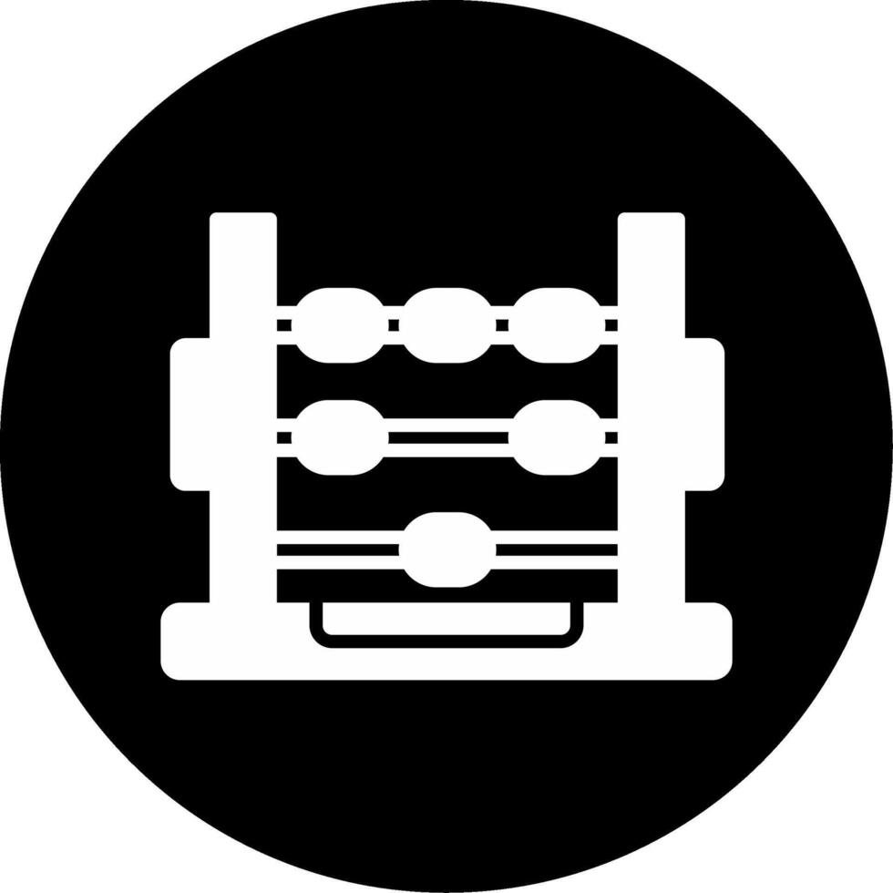 Green Binary Code Stream Glyph Circle Inverted vector