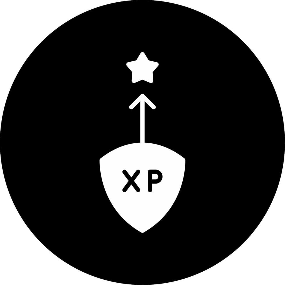 Manual Game Save Point Glyph Circle Inverted vector