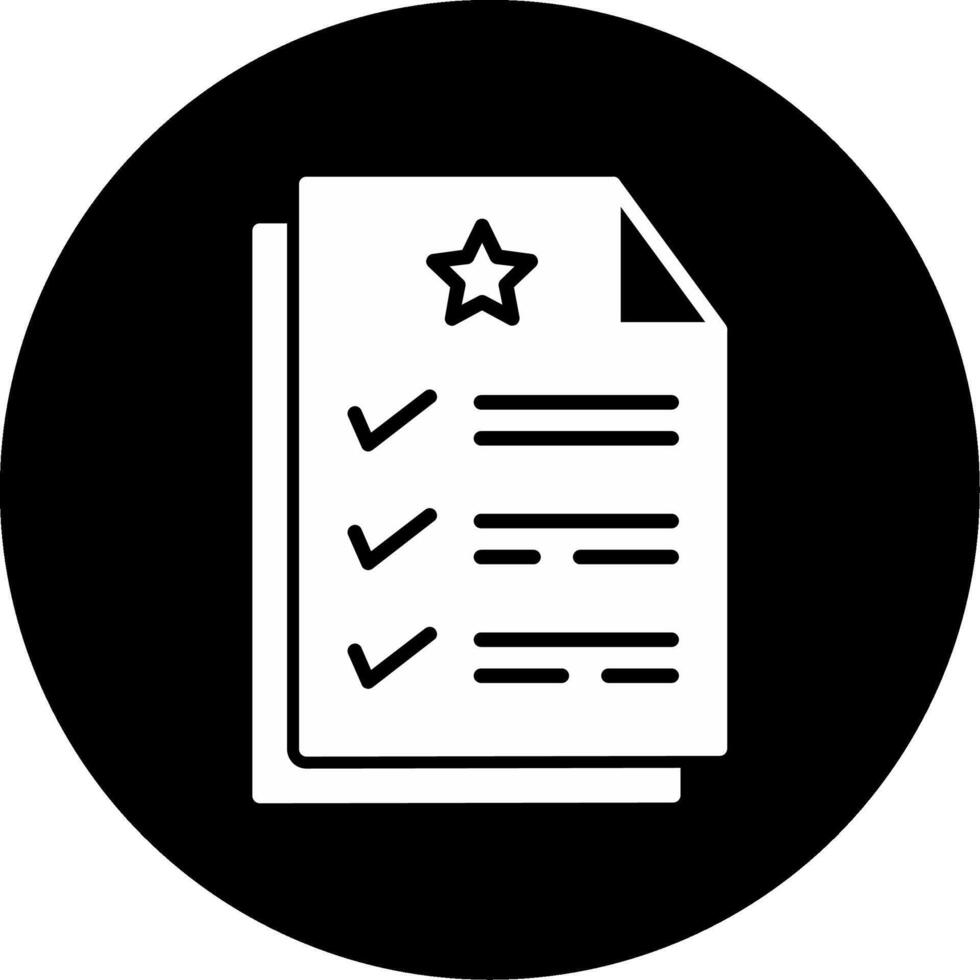 Interactive User Feedback Form Glyph Circle Inverted vector