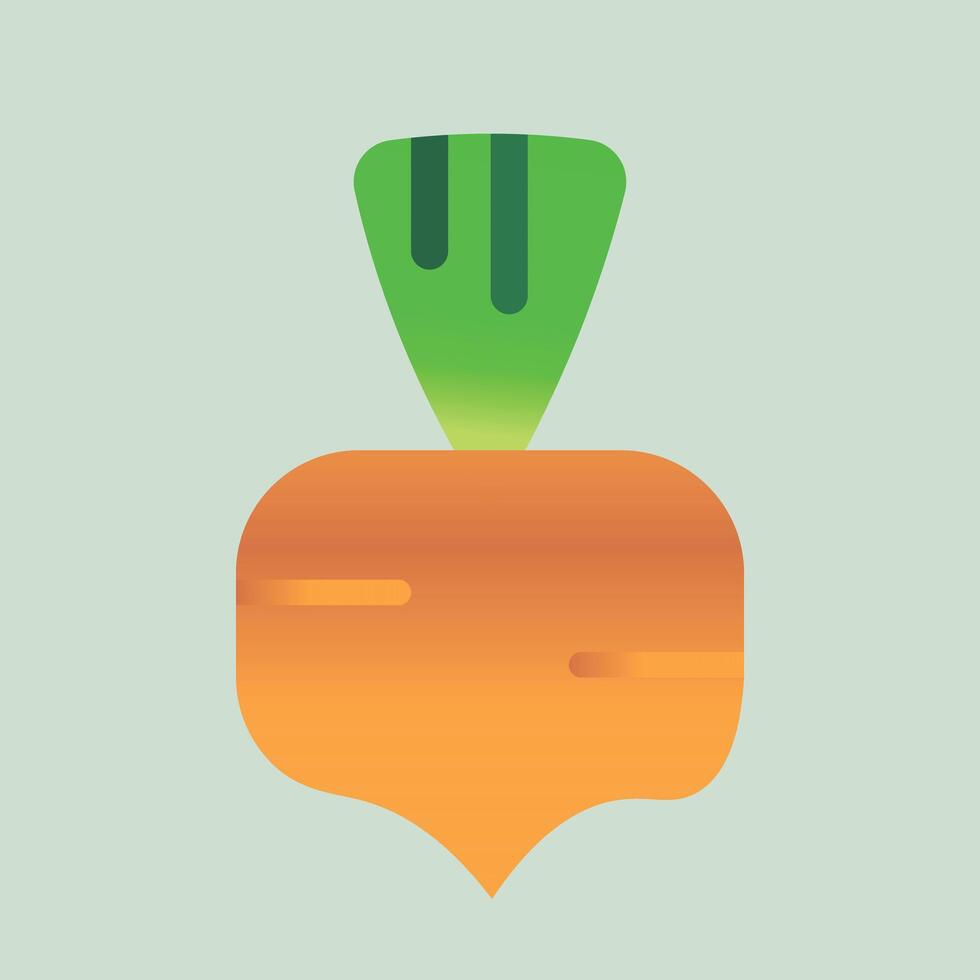 Cartoon icon of a beetroot. Isolated on white background vector