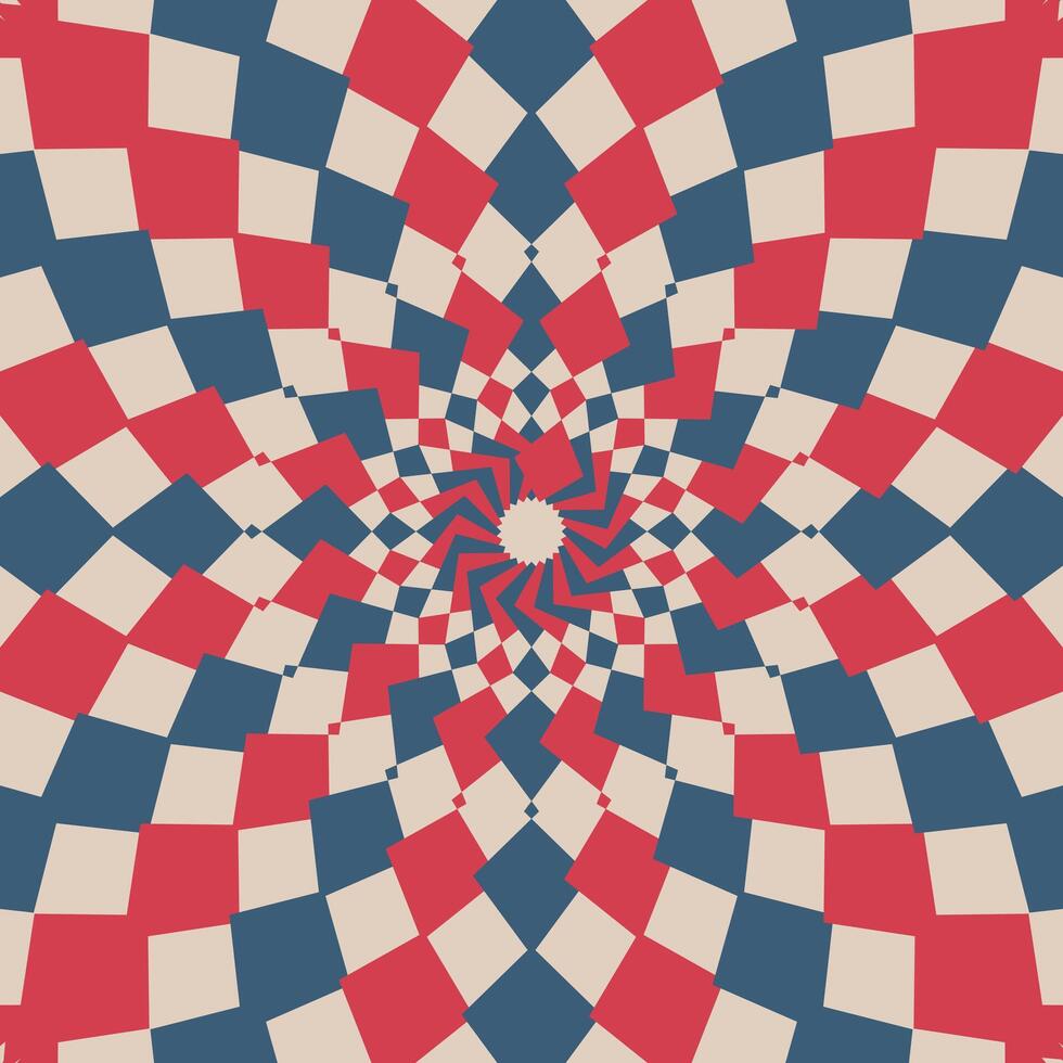 abstract geometric radial background design kaleidoscope design template vector