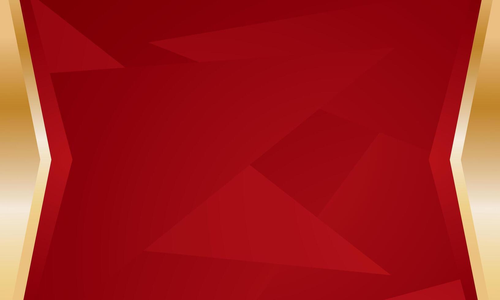 Luxury red gold background for certificate vector